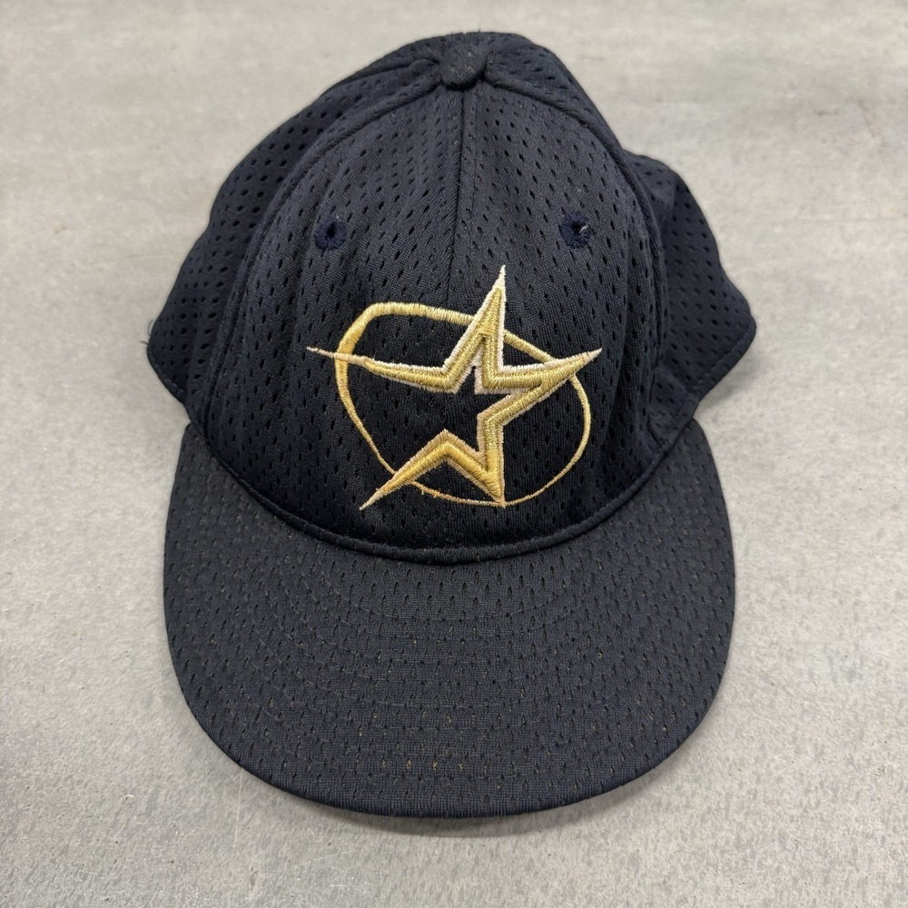 Vintage Houston Astros New Era 59FIFTY Diamond Collection Hat 7 1/8 USA